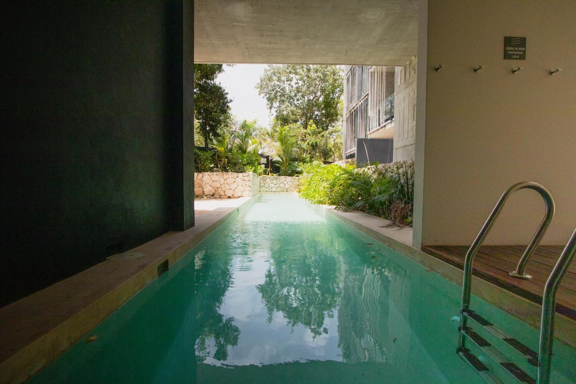 Ferienwohnung Depto De Lujo Con Plunge Pool Privada Tulum Exterior foto